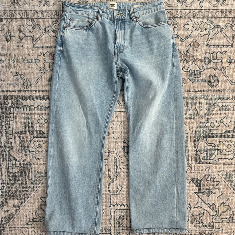 Flint and tinder All Cotton Selvage Denim- HB athletic straight